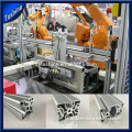 processed aluminum products industrial robot parts with customers drawing